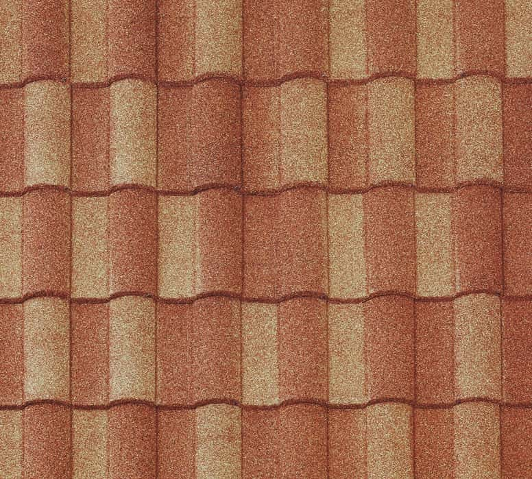 BORAL Barrel-Vault Tile Sunset Gold Swatch