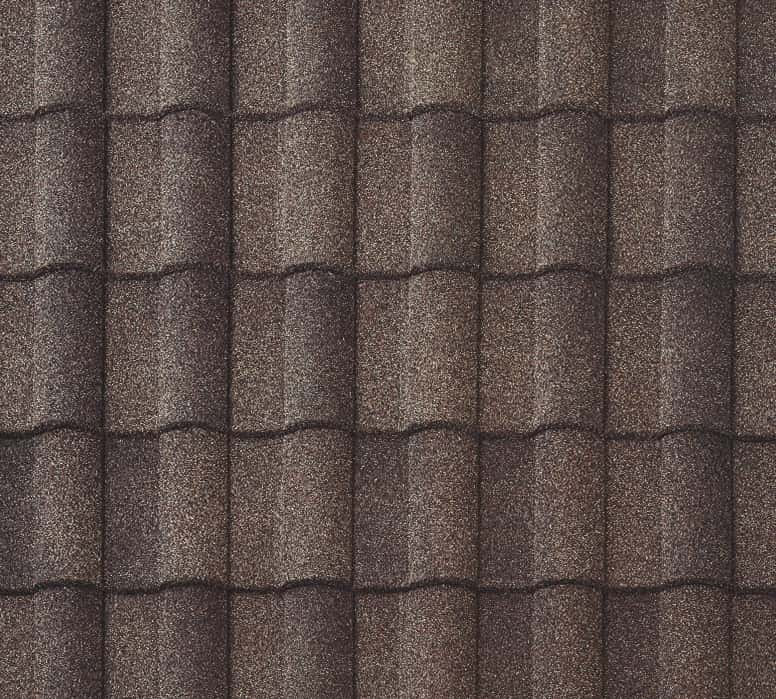 BORAL Barrel-Vault Tile Timberwood Swatch