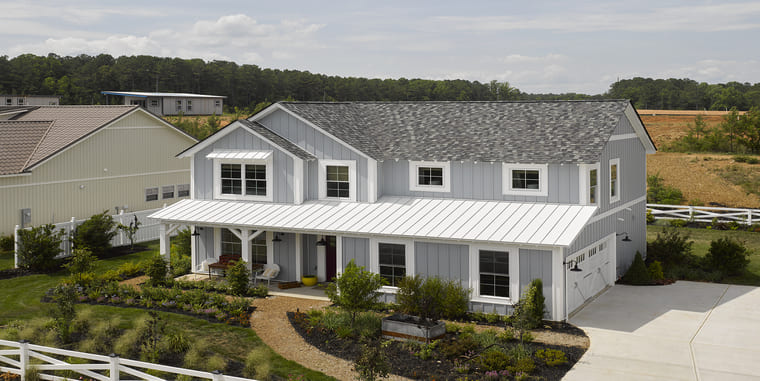 Certainteed Landmark Thunder Storm Gray House