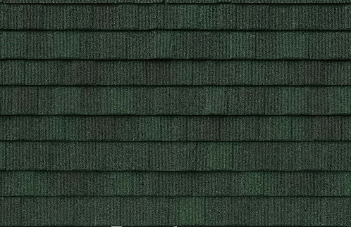 DECRA Shingle XD Woodland Green Swatch