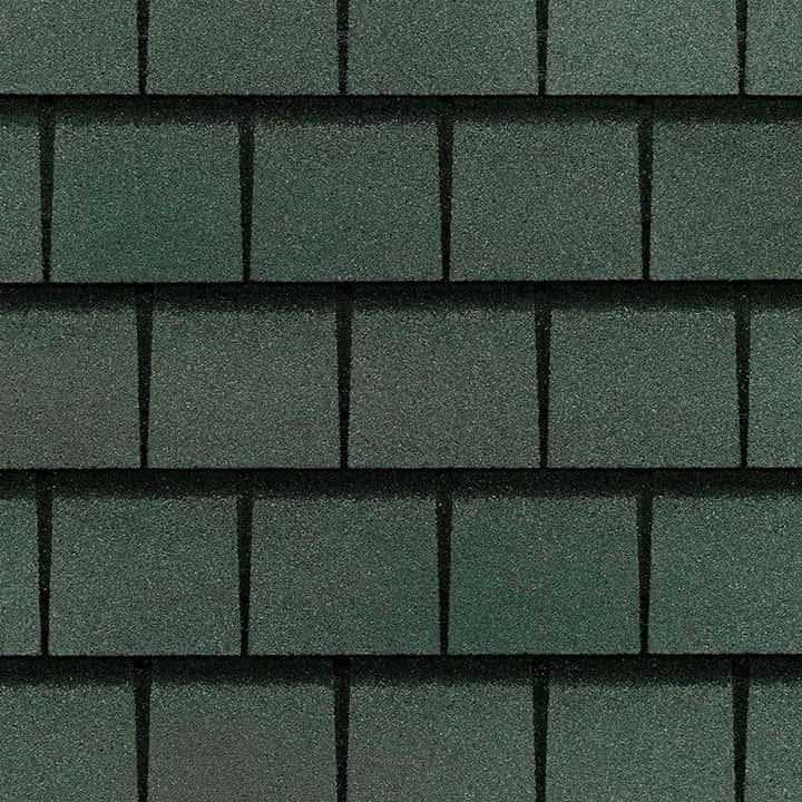 GAF Slateline® Emerald Green Swatch