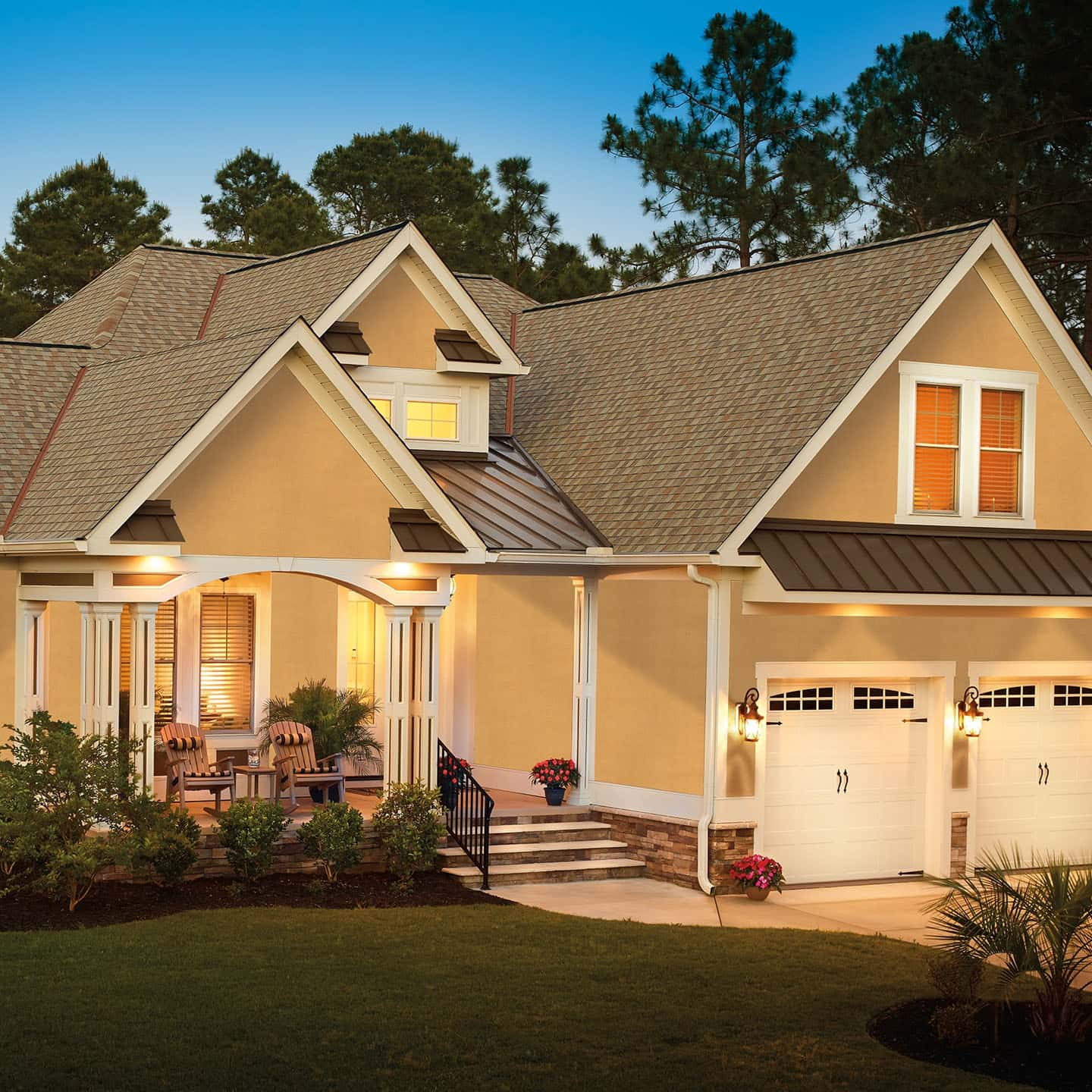 GAF Timberline® American Harvest Golden Harvest House