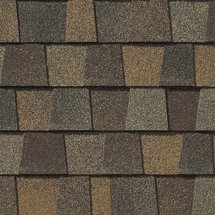 GAF Timberline® American Harvest Saddlewood Ranch Swatch