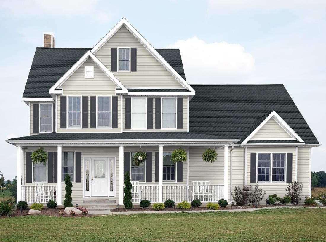 GAF Timberline UHDZ® Pewter Gray House