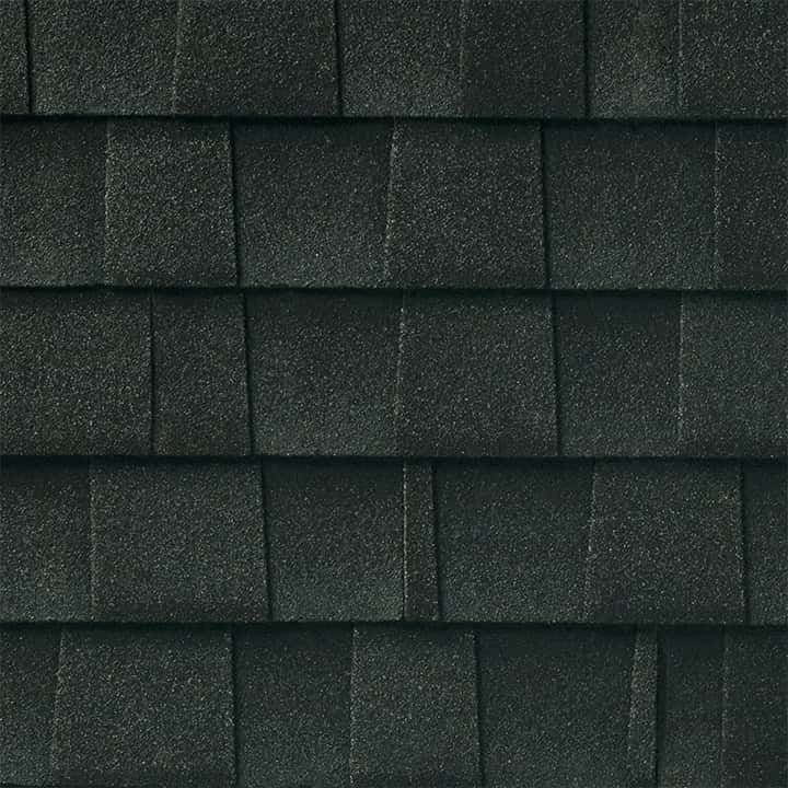 GAF Timberline UHD® With Dual Shadow Line Charcoal Swatch