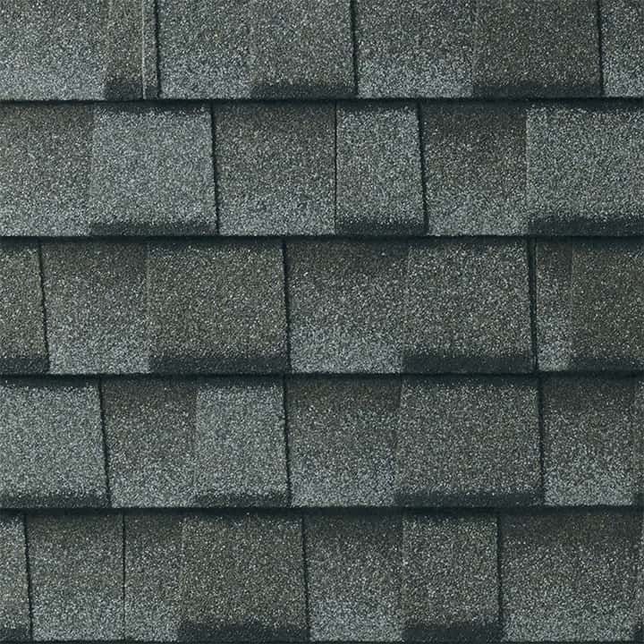 GAF Timberline UHD® With Dual Shadow Line Pewter Gray Swatch