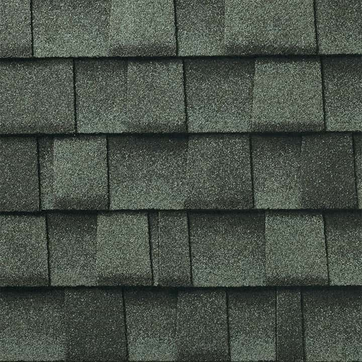 GAF Timberline UHD® With Dual Shadow Line Slate Swatch