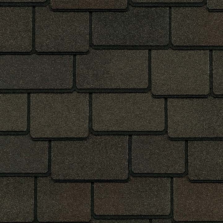 GAF Woodland® Woodberry Brown Swatch