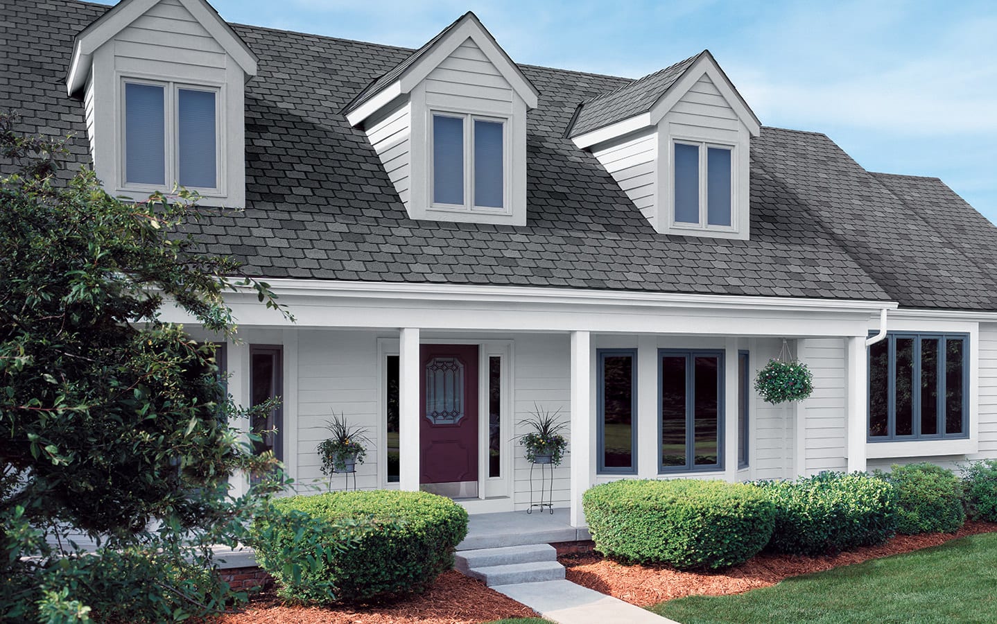 Owens Corning® Berkshire® Shingles Manchester Gray House