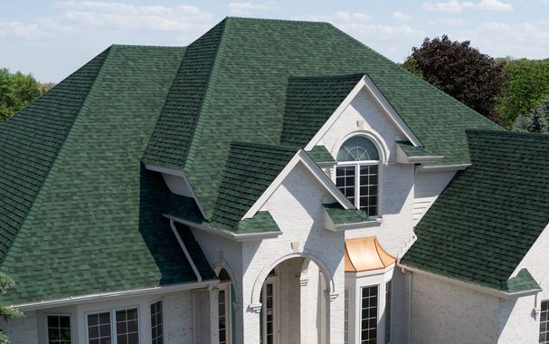 Owens Corning® TruDefinition® Duration® Shingles Chateau Green Swatch