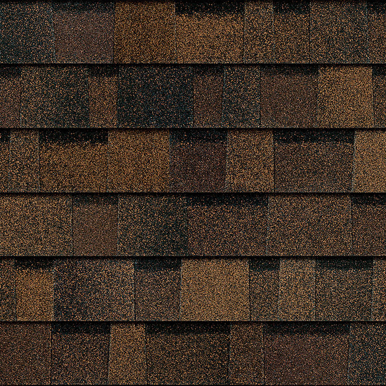 Owens Corning® TruDefinition® Duration® FLEX® Shingles Brownwood Swatch