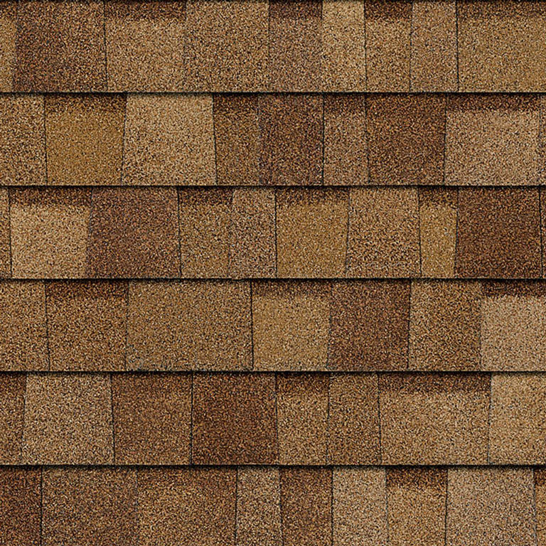 Owens Corning® TruDefinition® Duration® FLEX® Shingles Desert Tan Swatch