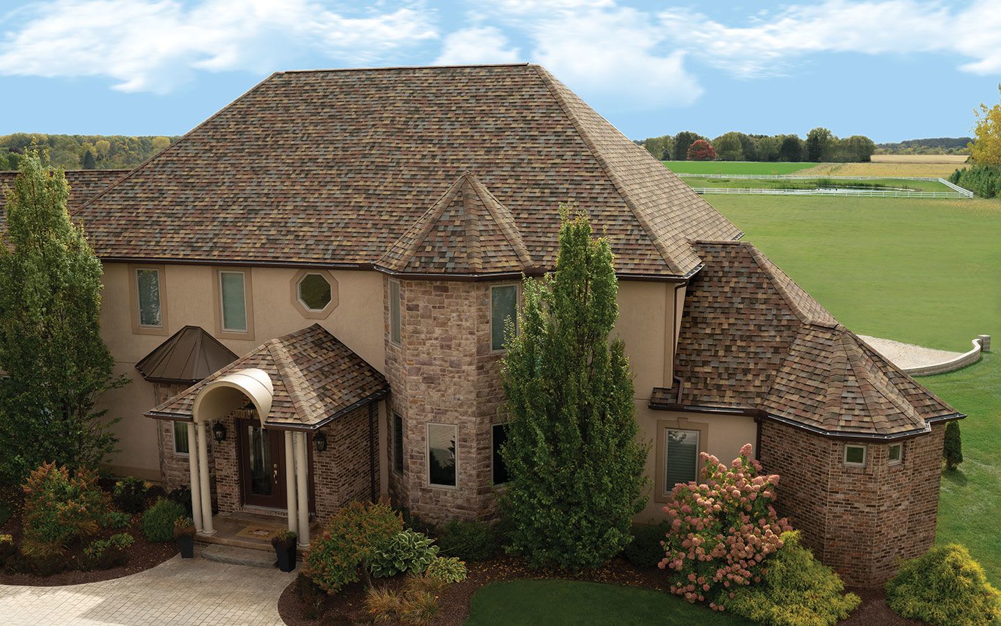 Owens Corning® TruDefinition® Duration® FLEX® Shingles Summer Harvest House