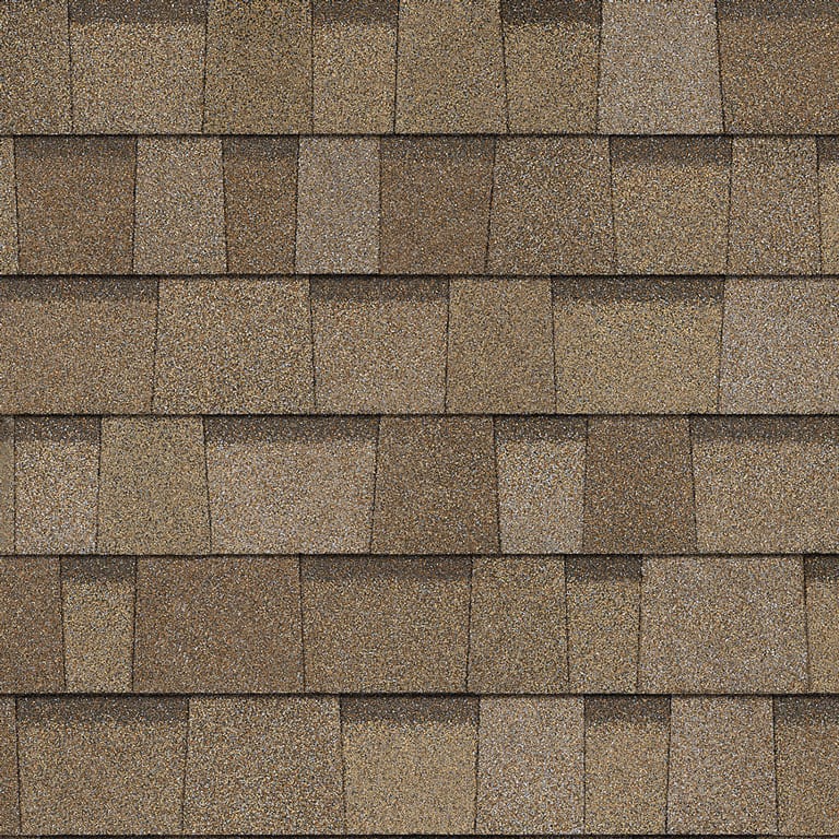 Owens Corning® TruDefinition® Duration® COOL Shingles Sand Castle Swatch