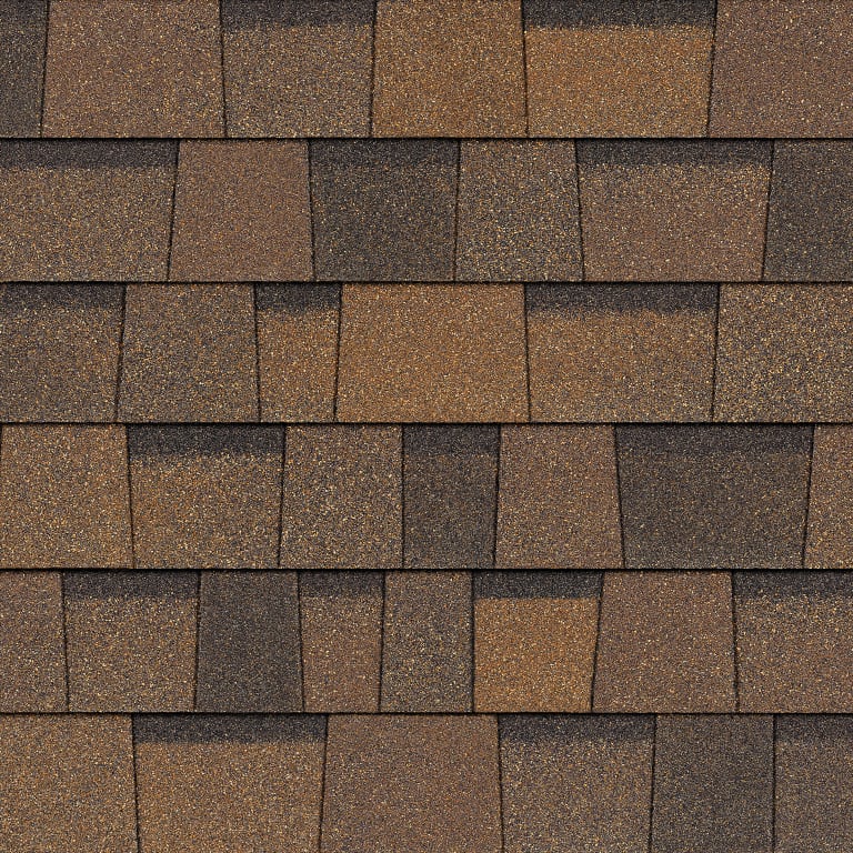 Owens Corning® TruDefinition® Duration® COOL Plus Shingles Prairie Wood Swatch