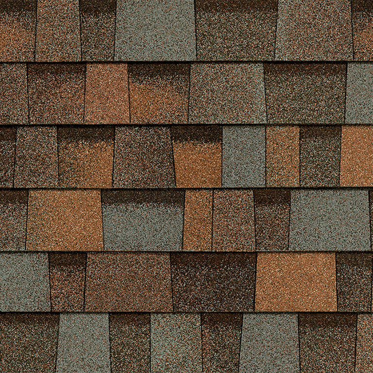 Owens Corning® TruDefinition® Duration® Designer Shingles Aged Copper Swatch