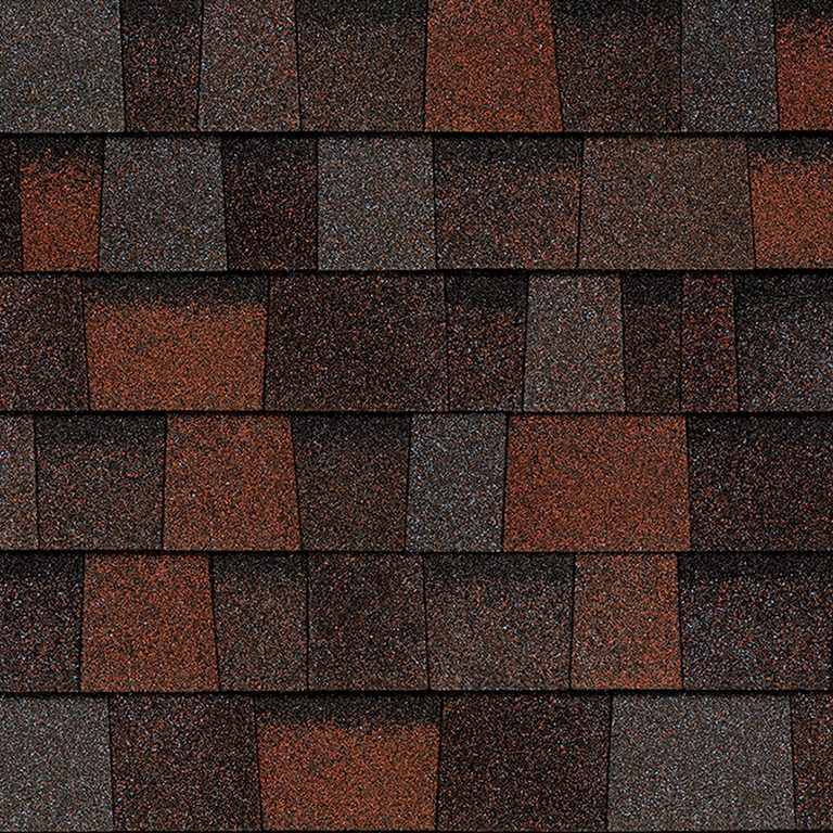 Owens Corning® TruDefinition® Duration® Designer Shingles Merlot Swatch