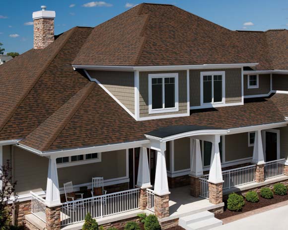 Owens Corning® Duration® Premium Shingles Brownwood House