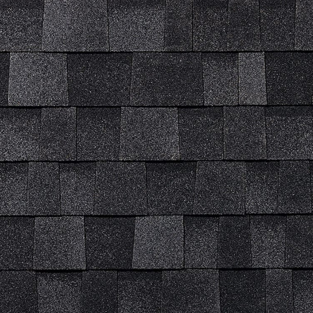 Owens Corning® Duration® Premium Shingles Onyx Black Swatch