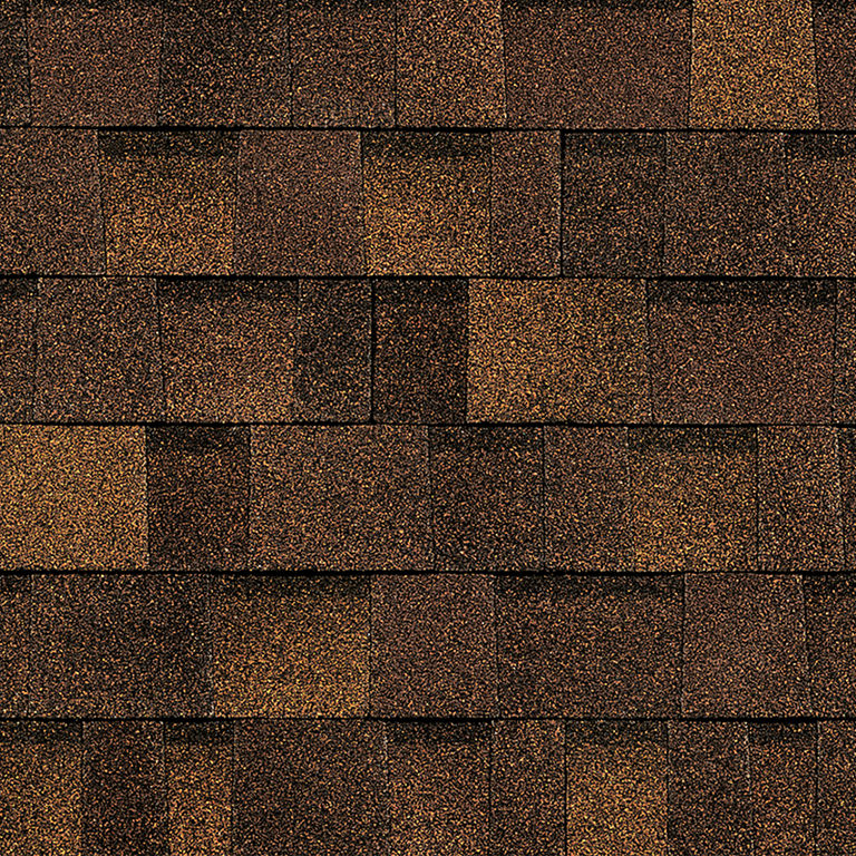 Owens Corning® Oakridge® Shingles Brownwood Swatch