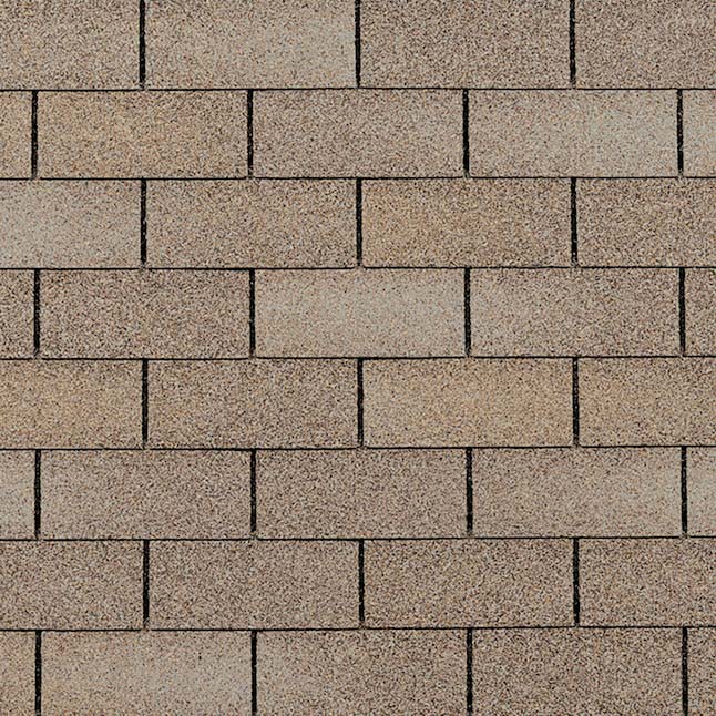 Owens Corning® Supreme® Shingles Beachwood Sand Swatch