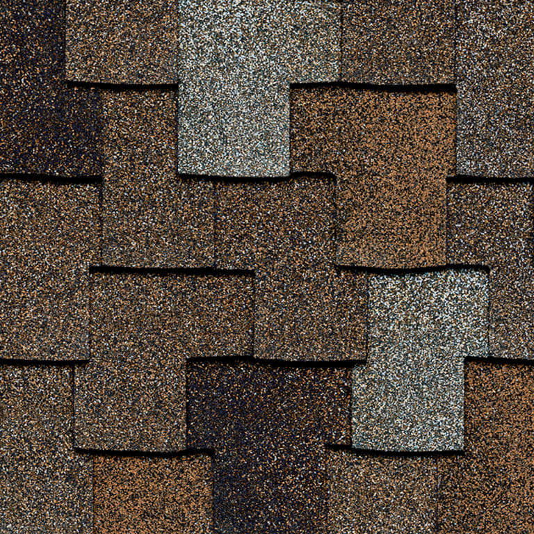 Owens Corning® Woodcrest® Shingles Autumn Maple Swatch