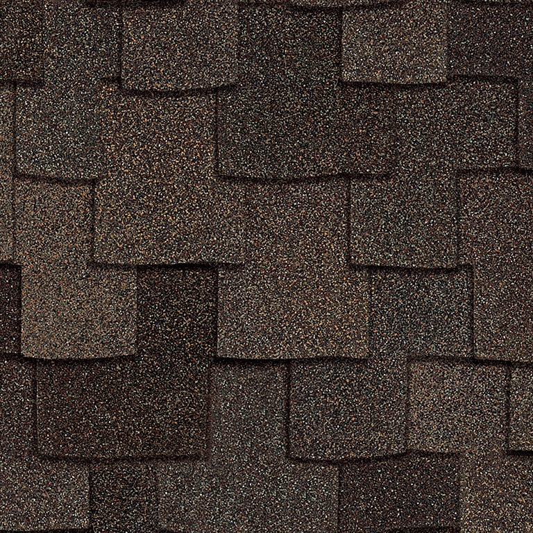 Owens Corning® Woodcrest® Shingles Chestnut Swatch