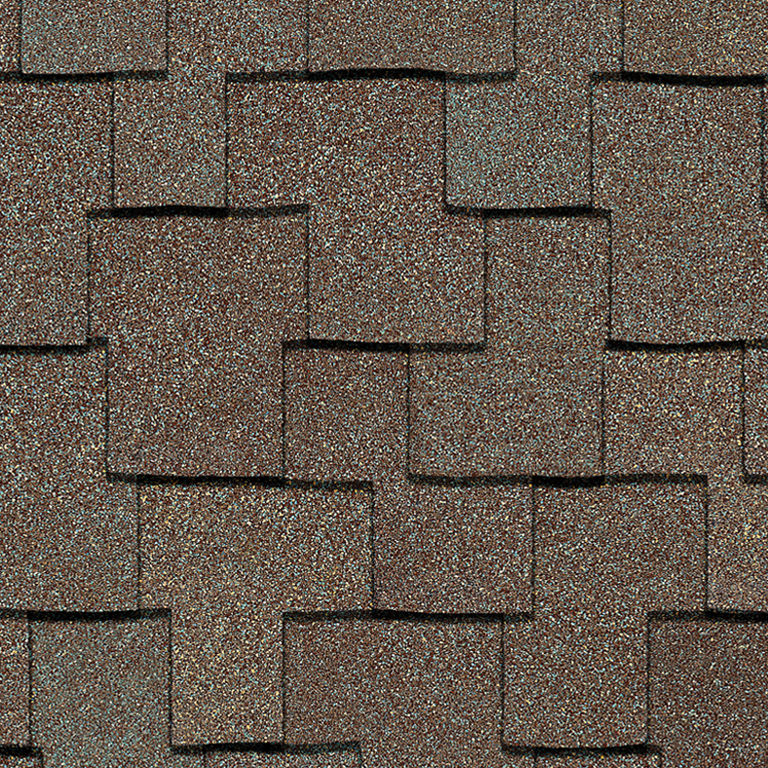 Owens Corning® Woodcrest® Shingles Summerwood Swatch