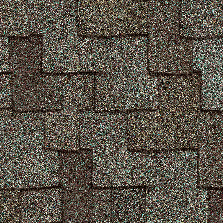 Owens Corning® Woodcrest® Shingles Sycamore Swatch