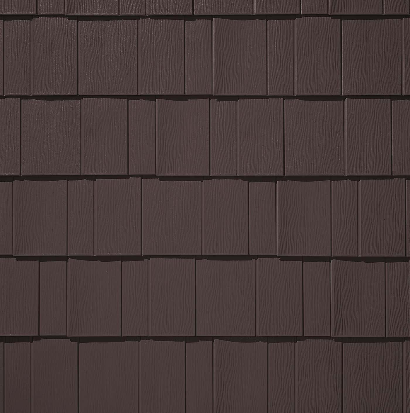 TAMKO Metalworks Astonwood Timber Brown Swatch